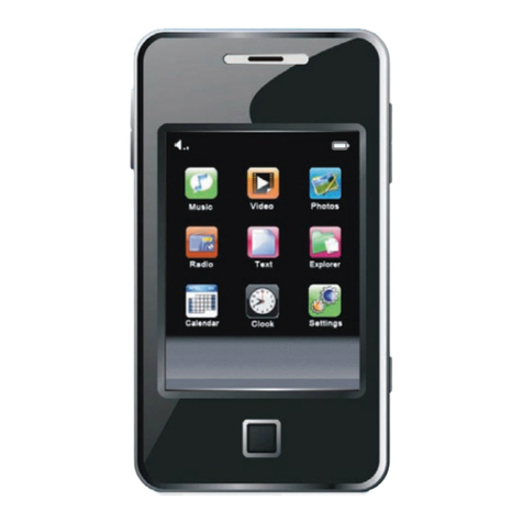 Coby MP822-4G User manual
