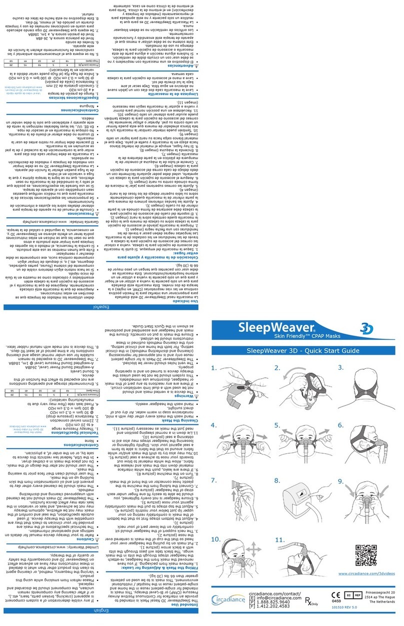 Circadiance SleepWeaver 3D quick start guide