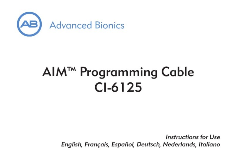 Advanced Bionics AIM CI-6125 Instructions for use