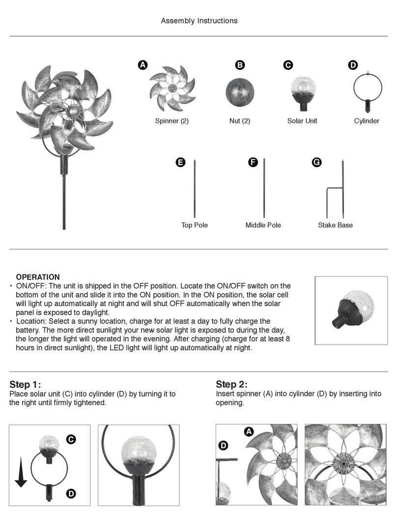 exhart 13472 Assembly instructions