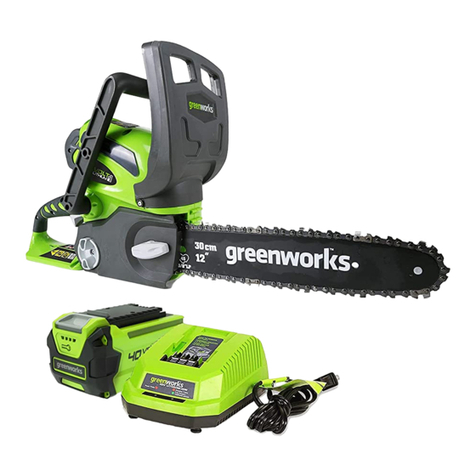 GreenWorks CSF301 User manual