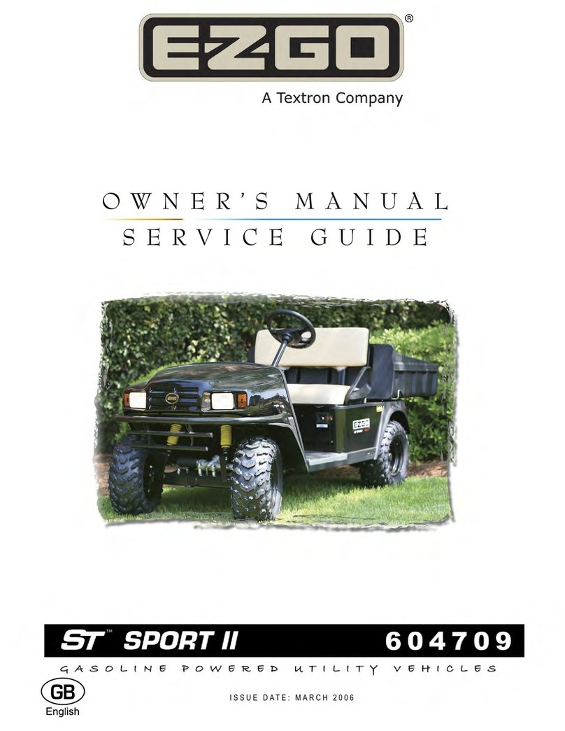 Textron EZGO User manual Textron EZGO User manual