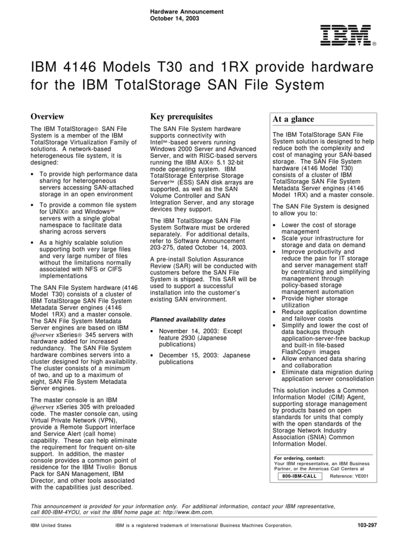 IBM 4146 T30 User manual
