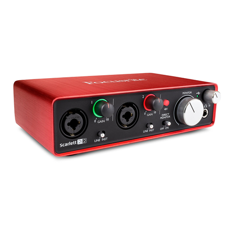 Focusrite Second Generation Series user guide