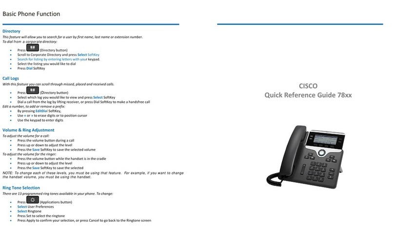 Cisco 78 Series User manual