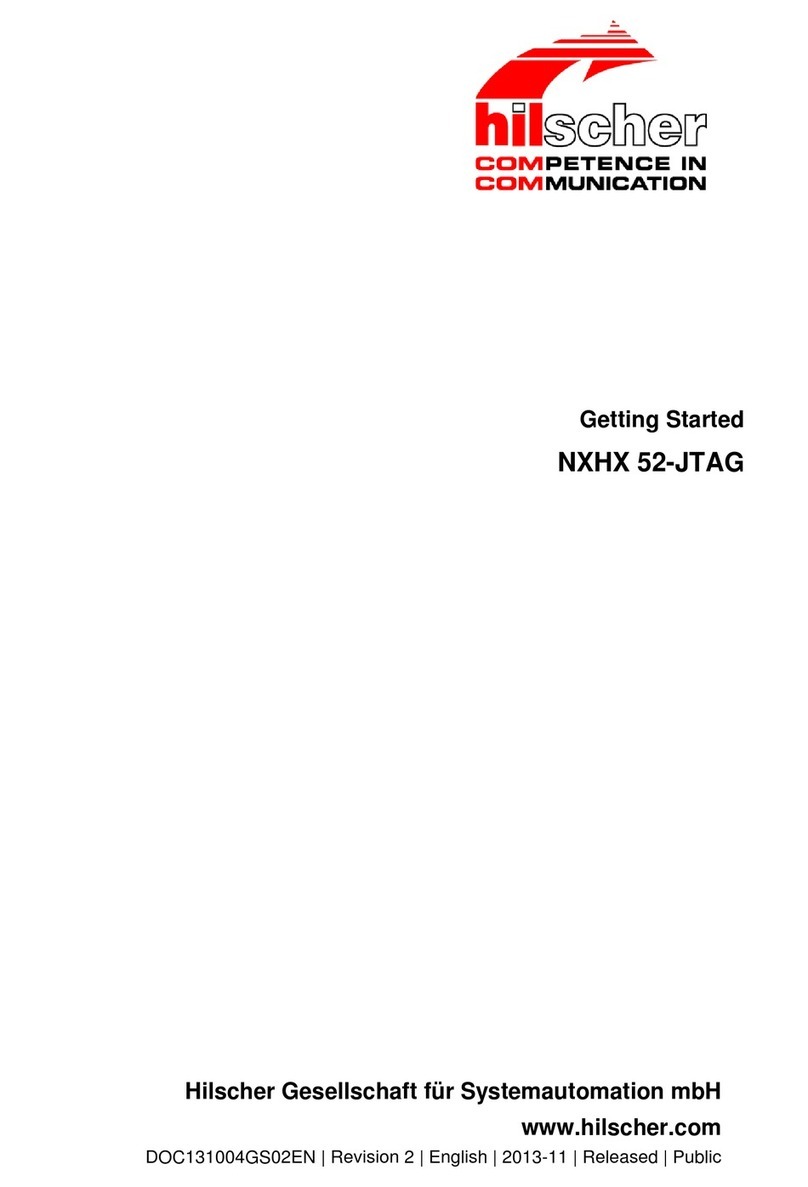 hilscher NXHX 52-JTAG User manual