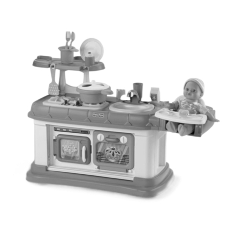 Fisher-Price T3257 Assembly instructions