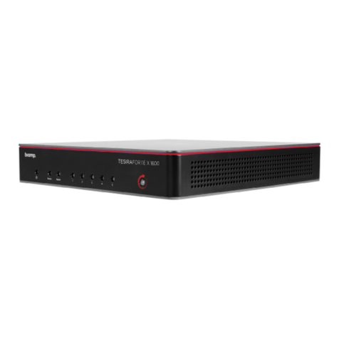 Biamp TesiraFORTE X manual