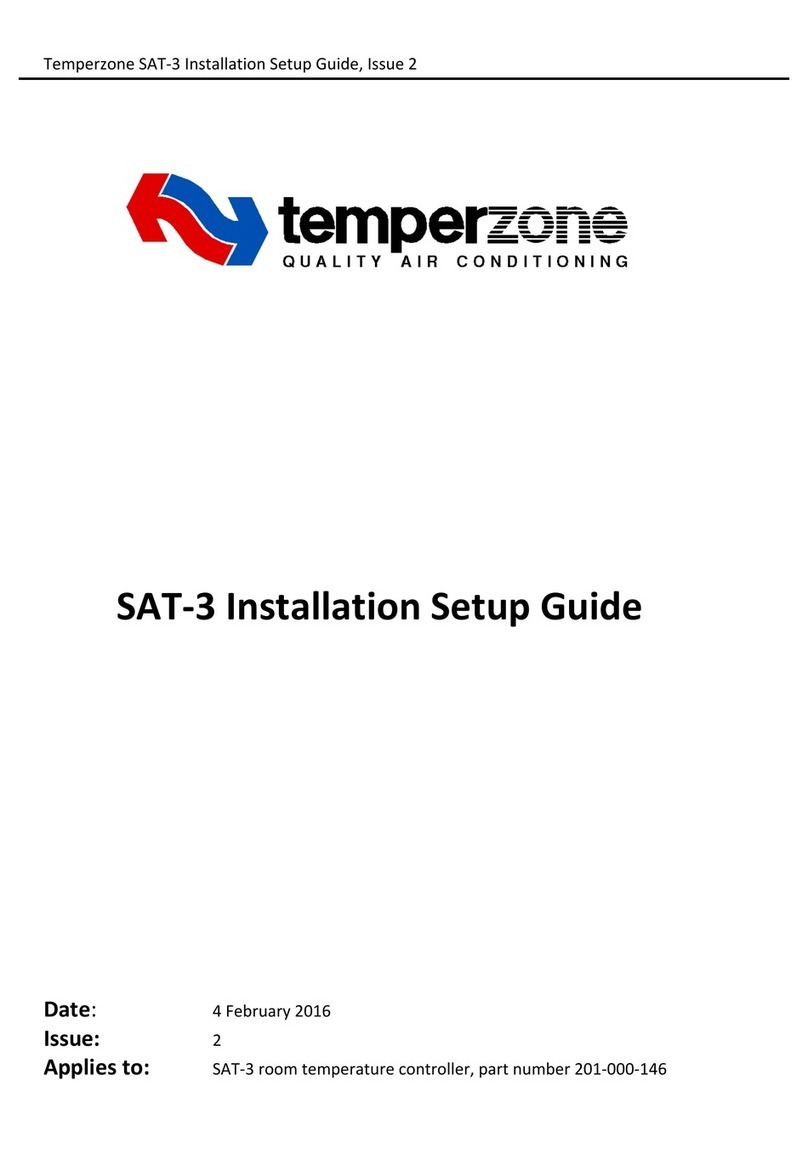 TemperZone SAT-3 quick start guide