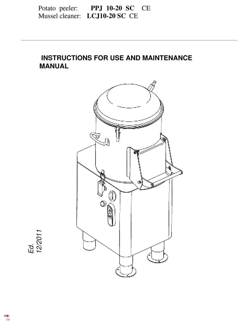 Sirman PPJ 10 SC Specification sheet Sirman PPJ 10 SC Specification sheet