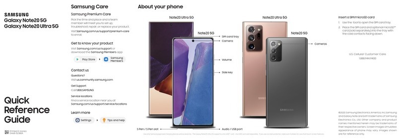 Samsung Galaxy Note20 5G User manual