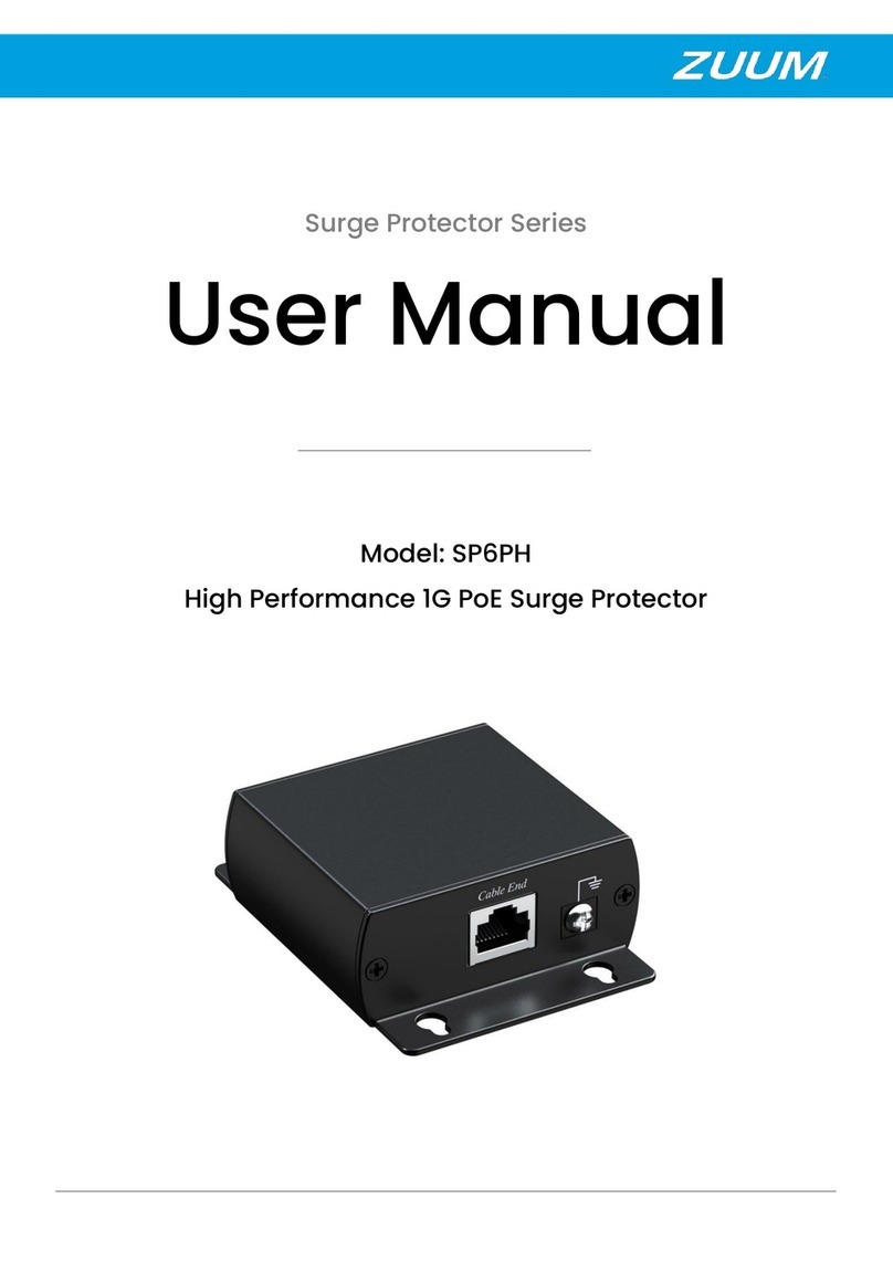 ZUUM SP6PH User manual