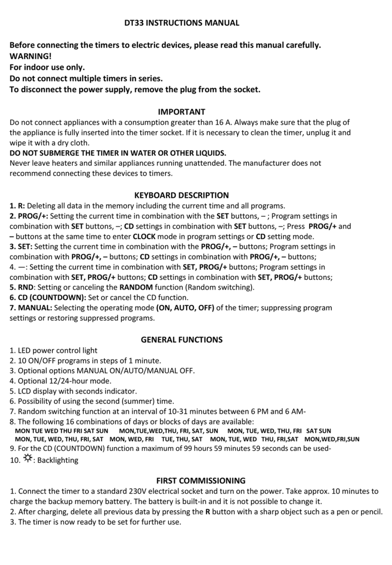 Solight DT33 instruction manual