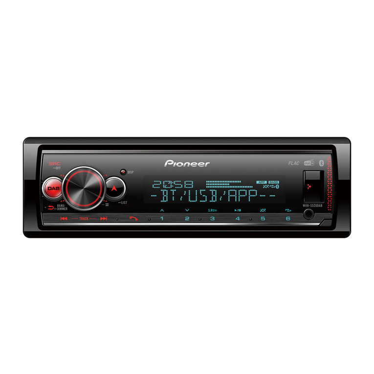 Pioneer MVH-S520DAB User manual
