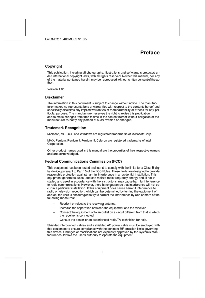 ECS L4IBMG2 User manual