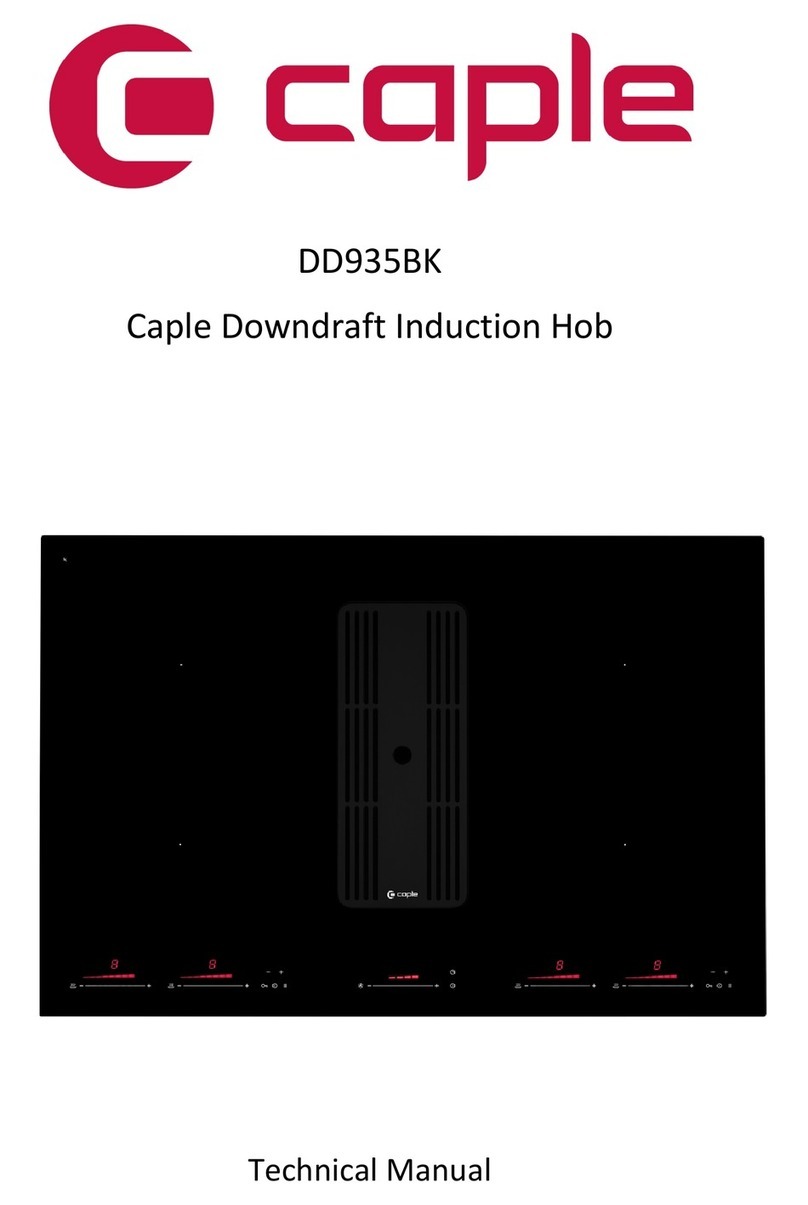 Caple DD935BK User manual