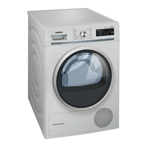 Siemens WT45W569DN User manual
