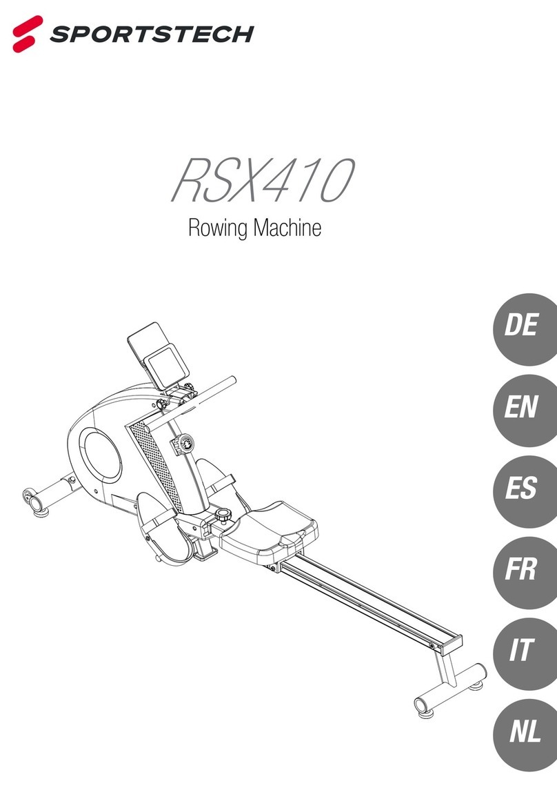 SPORTSTECH RSX410 manual