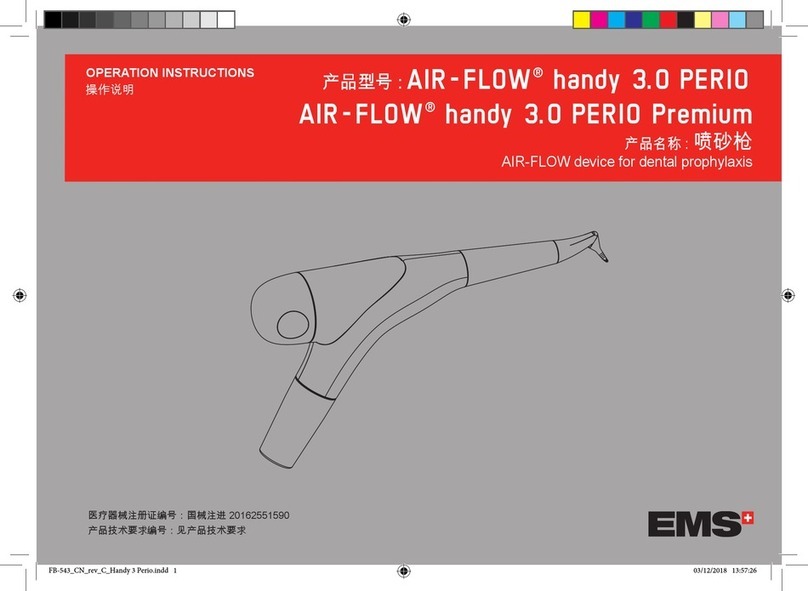 EMS AIR-FLOW handy 3.0 PERIO User manual EMS AIR-FLOW handy 3.0 PERIO User manual