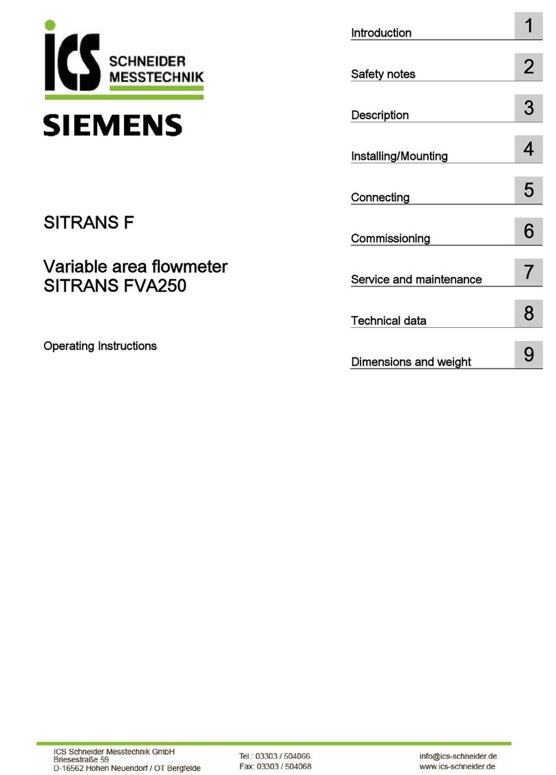 Siemens SITRANS F User manual
