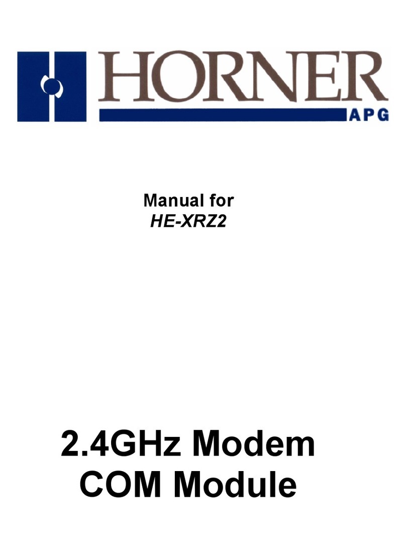 HORNER HE-XRZ2 quick start guide