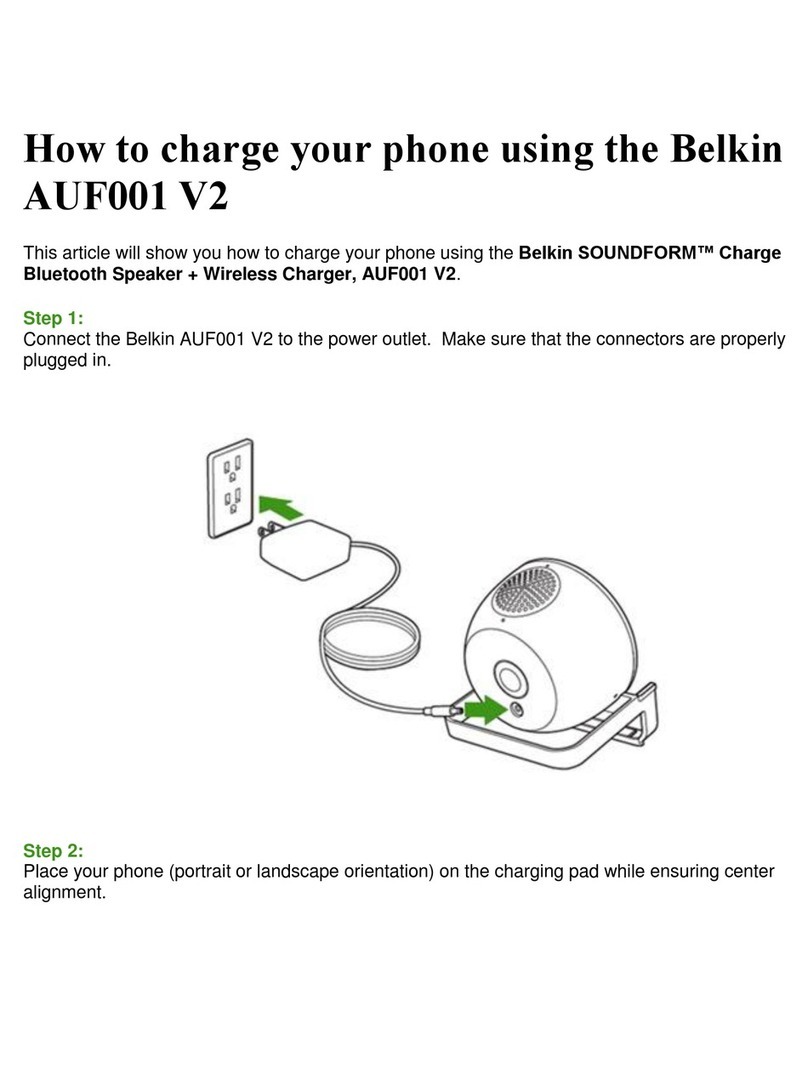 Belkin AUF001 V2 manual