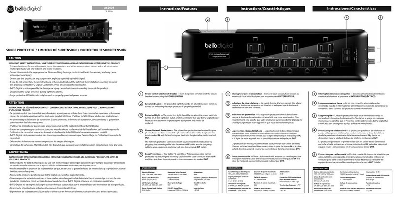 Bellodigital AS2008 User manual