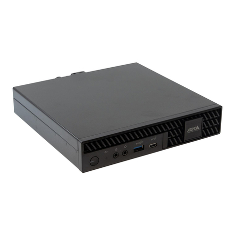 Axis Camera Station S9301 Workstation user manual Axis Camera Station S9301 Workstation user manual