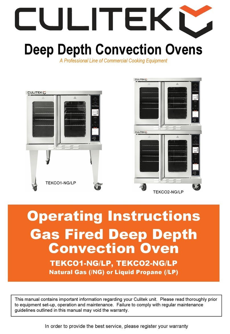 CULITEK TEKCO1-NG operating instructions