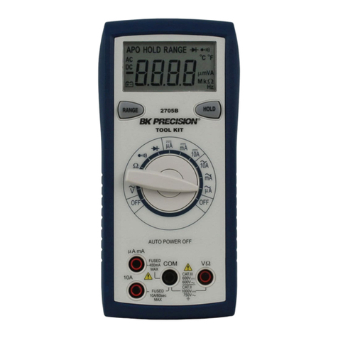 B+K precision 2705B operating instructions