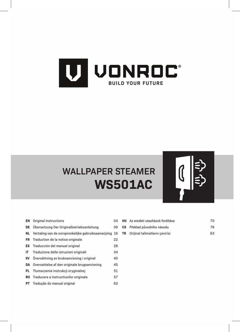 VONROC WS501AC Original instructions