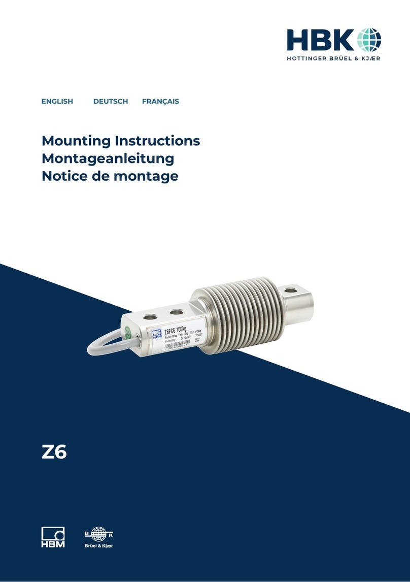 HBK Z6 Mounting instructions