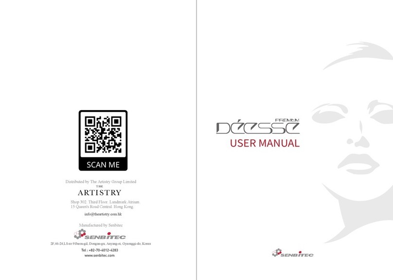 SENBITEC DEESSE PREMIUM SBT-MLLT-PM user manual