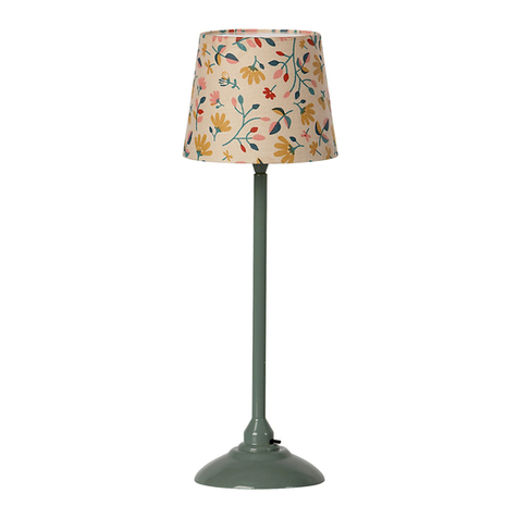 Maileg Miniature floor lamp Assembly instructions Maileg Miniature floor lamp Assembly instructions