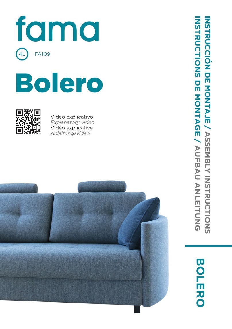 Fama Bolero FA109 Assembly instructions