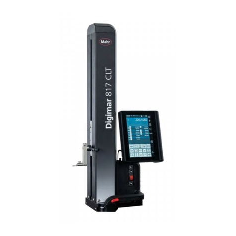 Mahr Digimar 817 CLT User manual