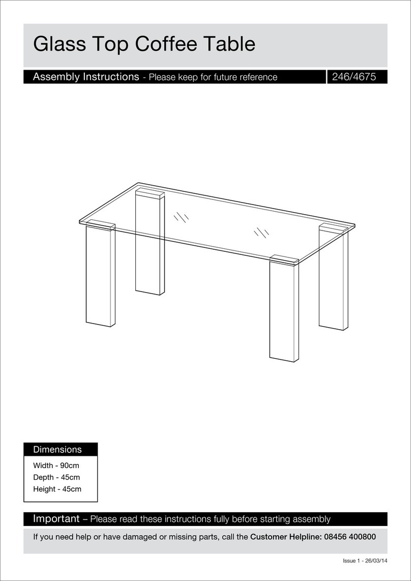 Argos Home 246/4675 Assembly instructions