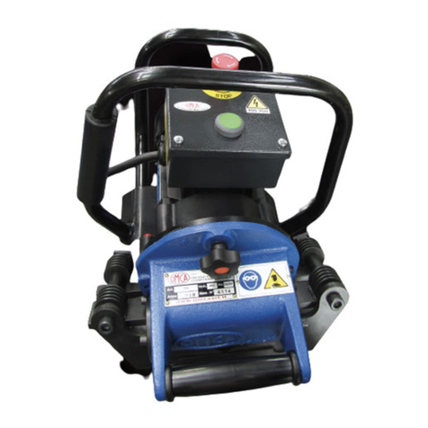 OMCA 760 Use and maintenance manual