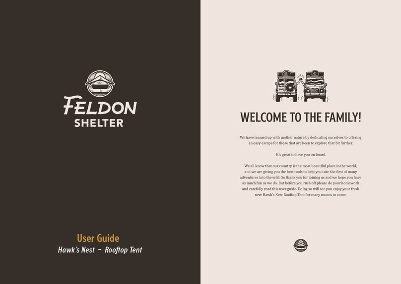 Feldon Shelter Hawk's Nest user guide