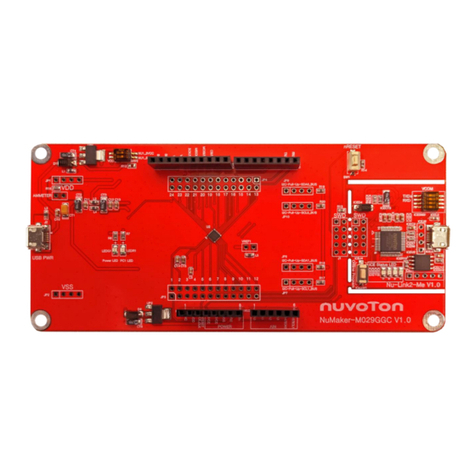 Nuvoton NuMaker-M029GGC User manual Nuvoton NuMaker-M029GGC User manual