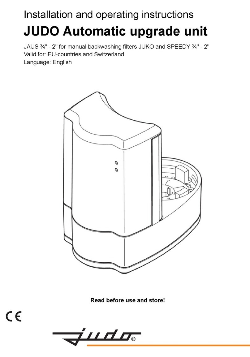 Judo JAUS Installation and operating instructions Judo JAUS Installation and operating instructions