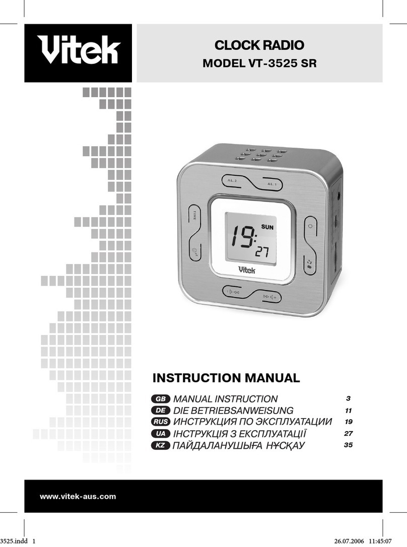 Vitek VT-3525 SR User manual Vitek VT-3525 SR User manual