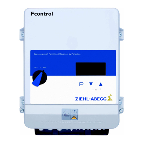 ZIEHL-ABEGG Fcontrol FTET4AHMQ operating instructions