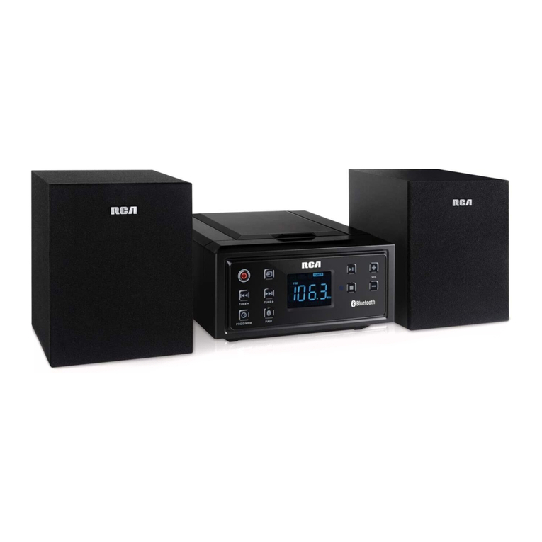RCA RS2929B User manual