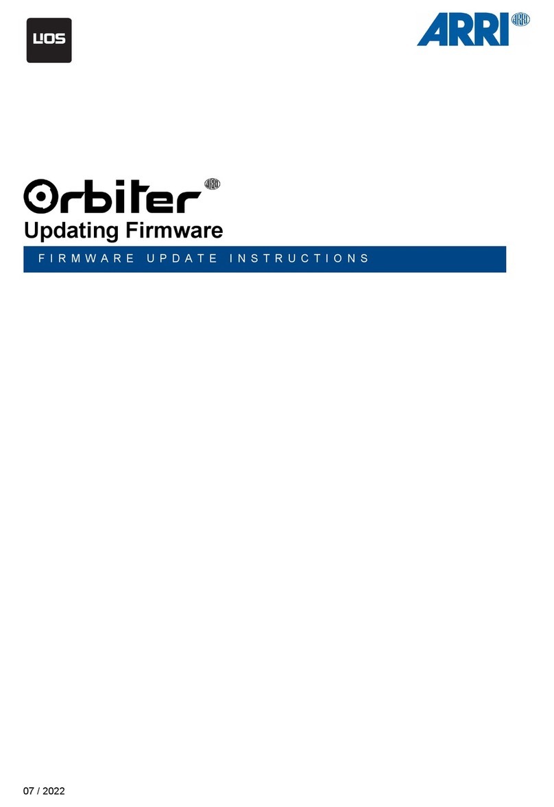 ARRI Orbiter Firmware update instructions ARRI Orbiter Firmware update instructions
