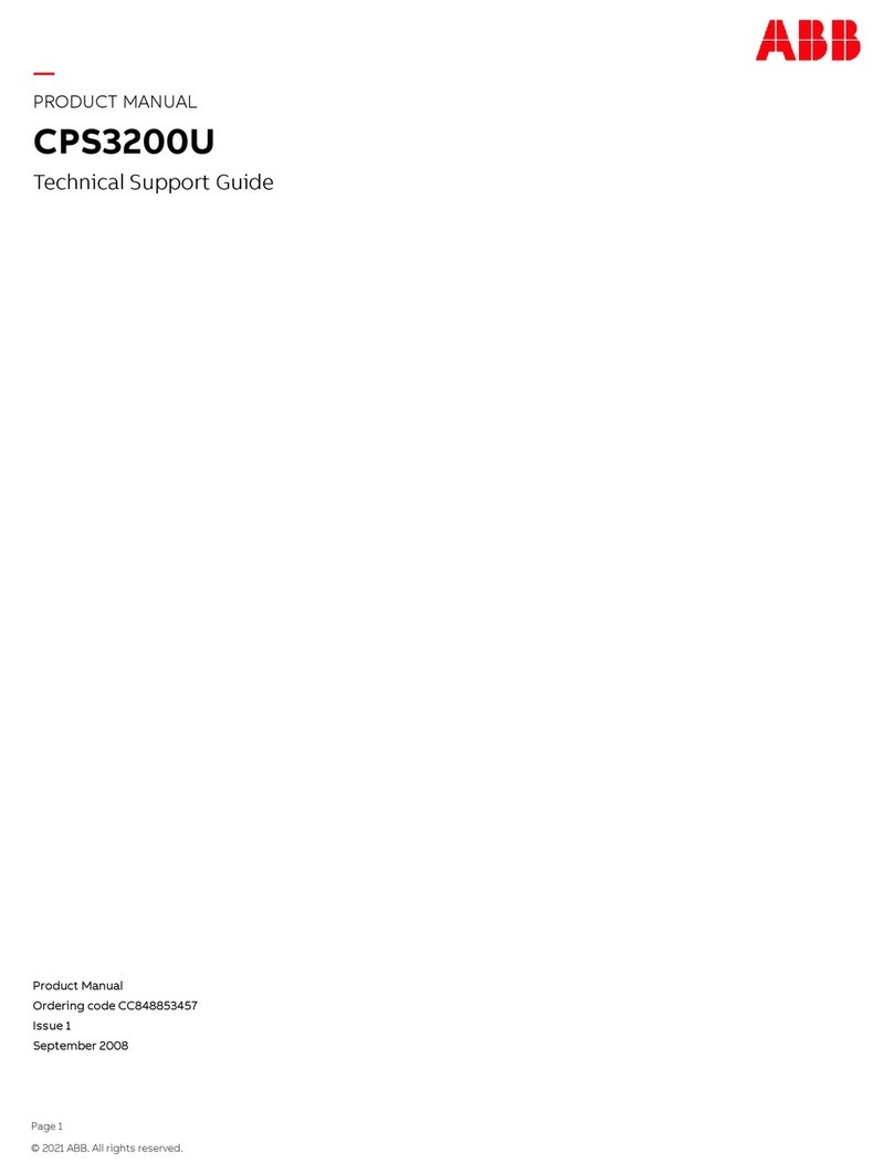 ABB CPS3200U product manual