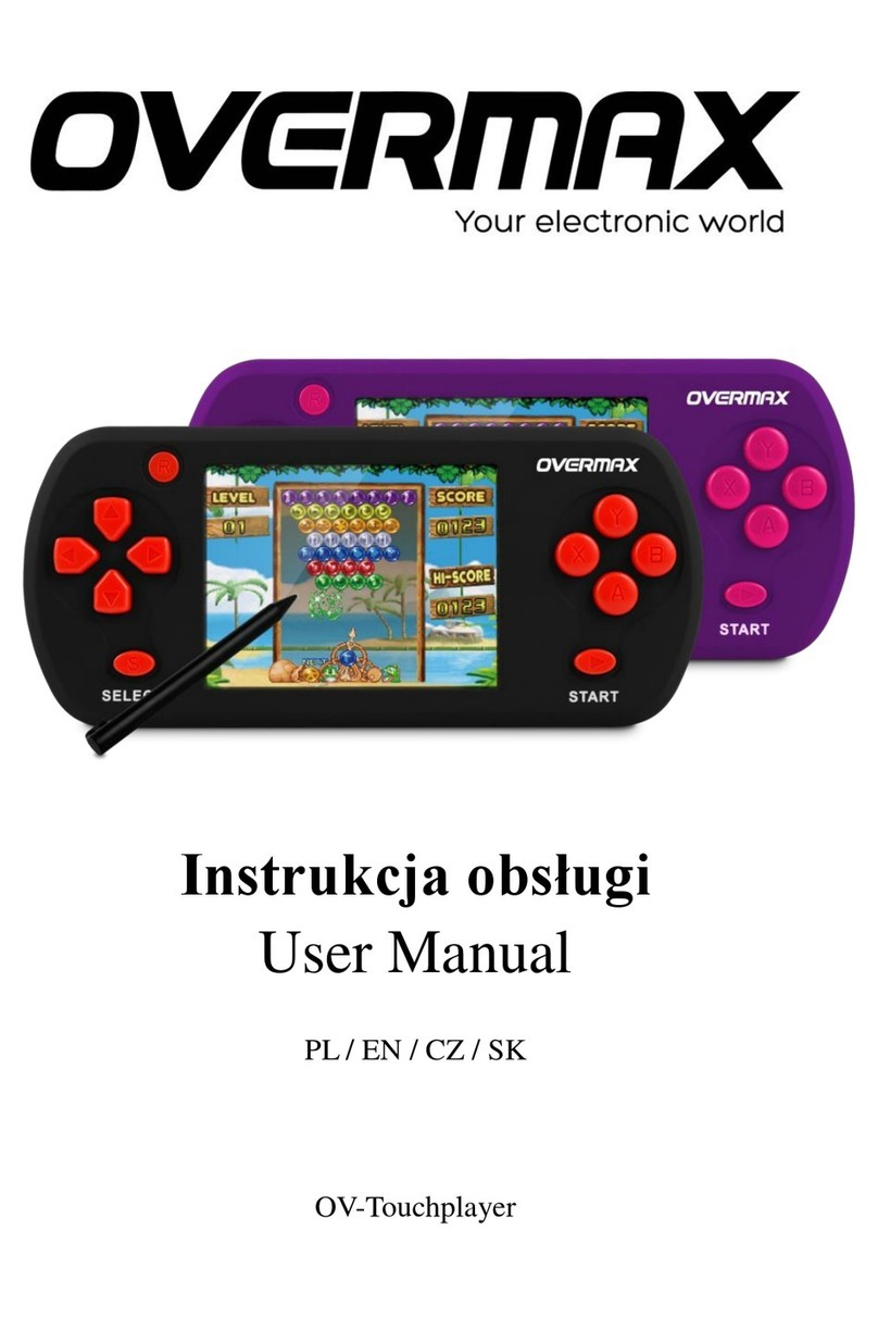 Overmax OV-TouchPlayer instruction manual