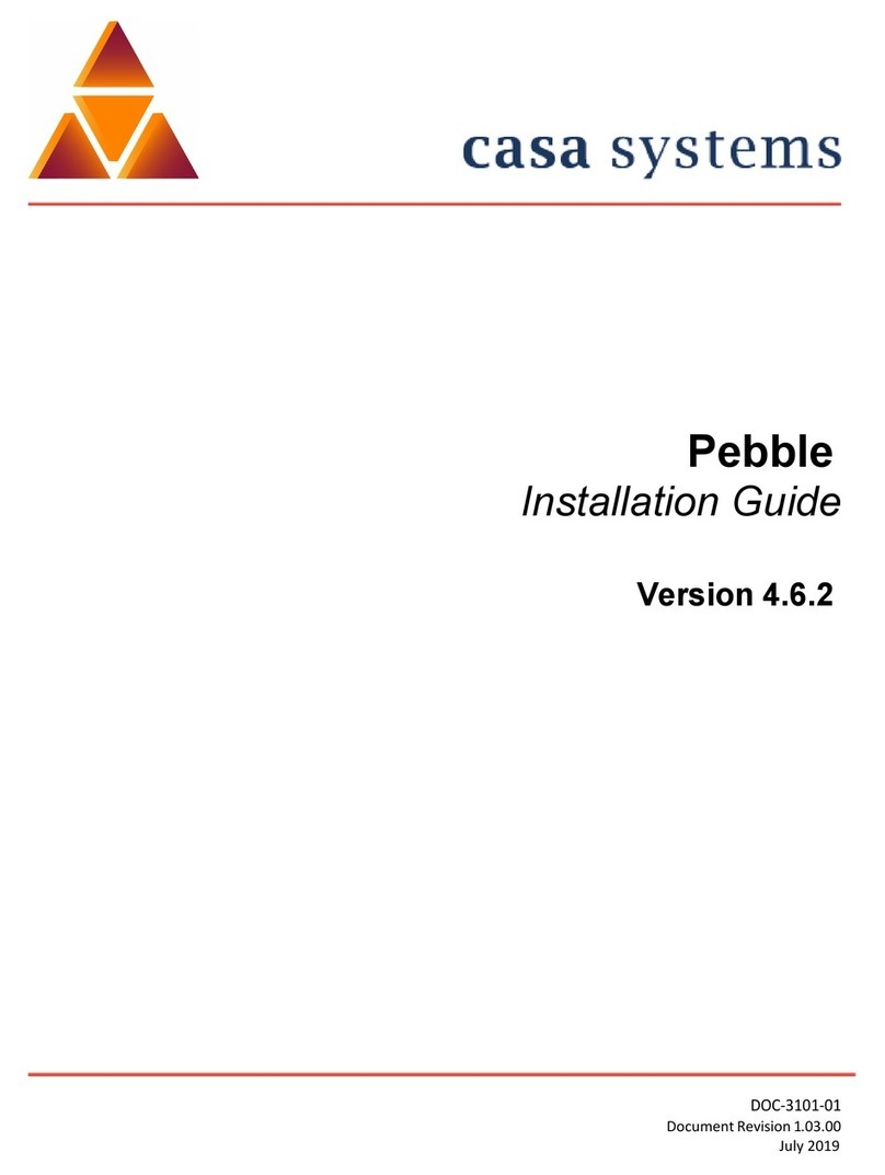 Casa Systems Pebble installation guide