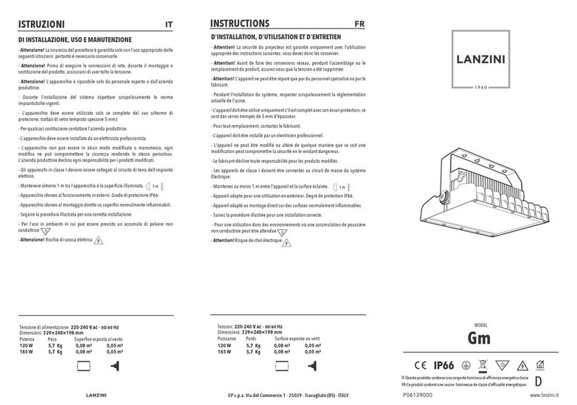 LANZINI Gm instructions