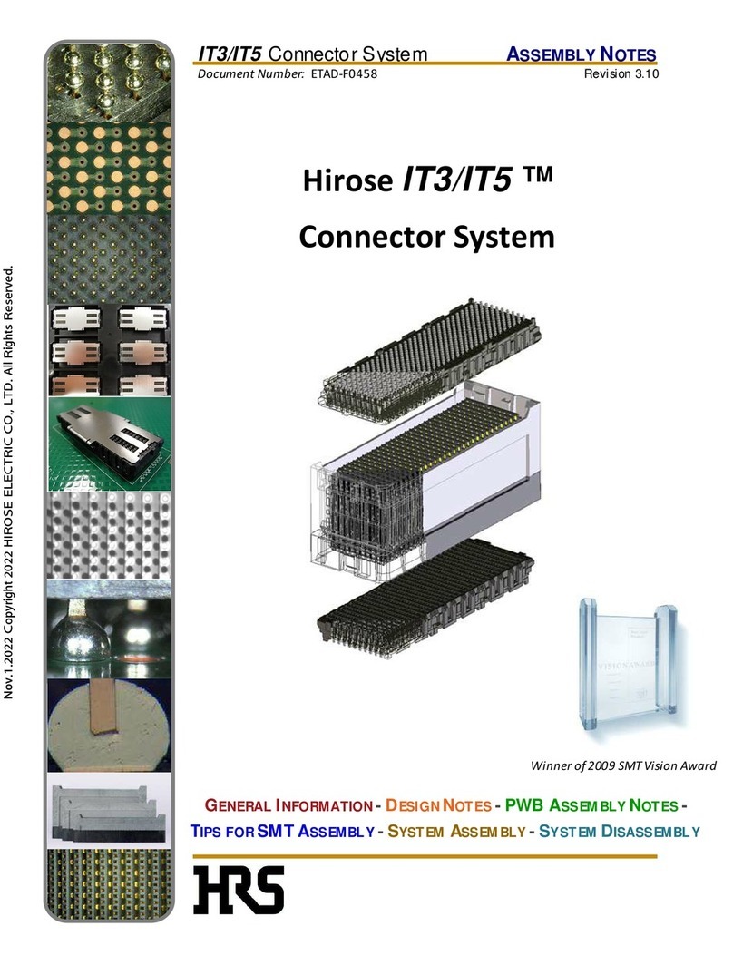 HRS Hirose IT3 Assembly notes